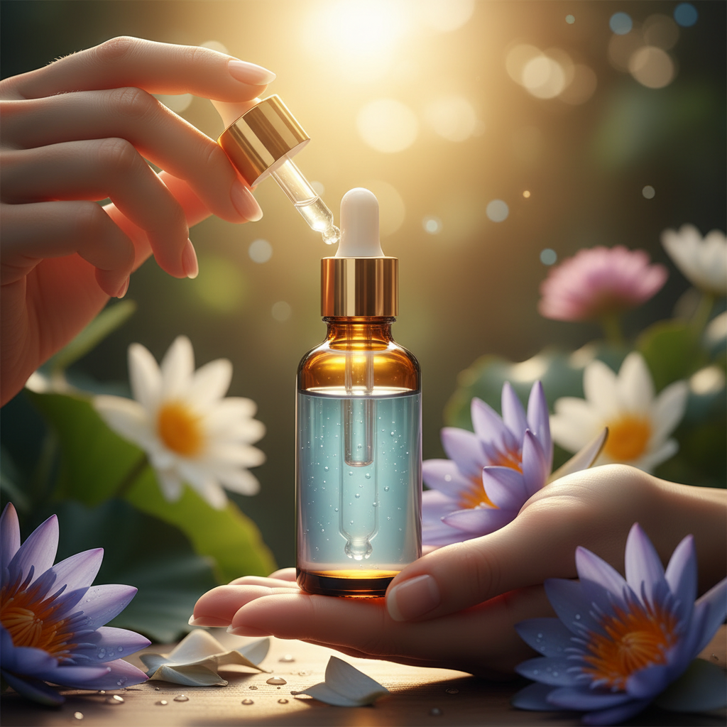 4 DIY Blue Lotus Face Serum Recipes for Radiant Skin