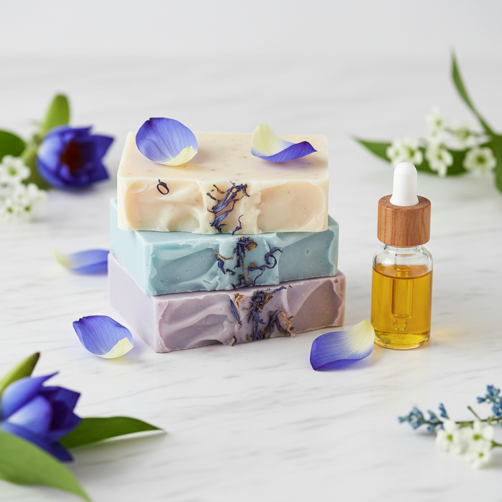 6 DIY Blue Lotus Soap Recipes for Gentle Cleansing